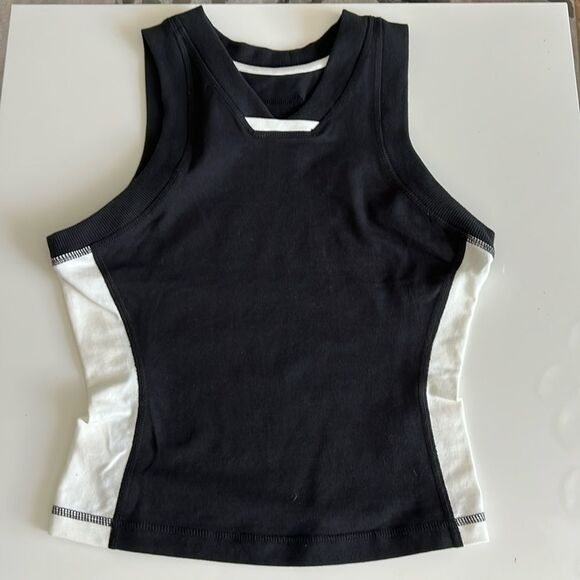 NWOT FREE PEOPLE MOVEMENT Women’s SLEEVELESS TANK TOP Black Size XS - Picture 1 of 10